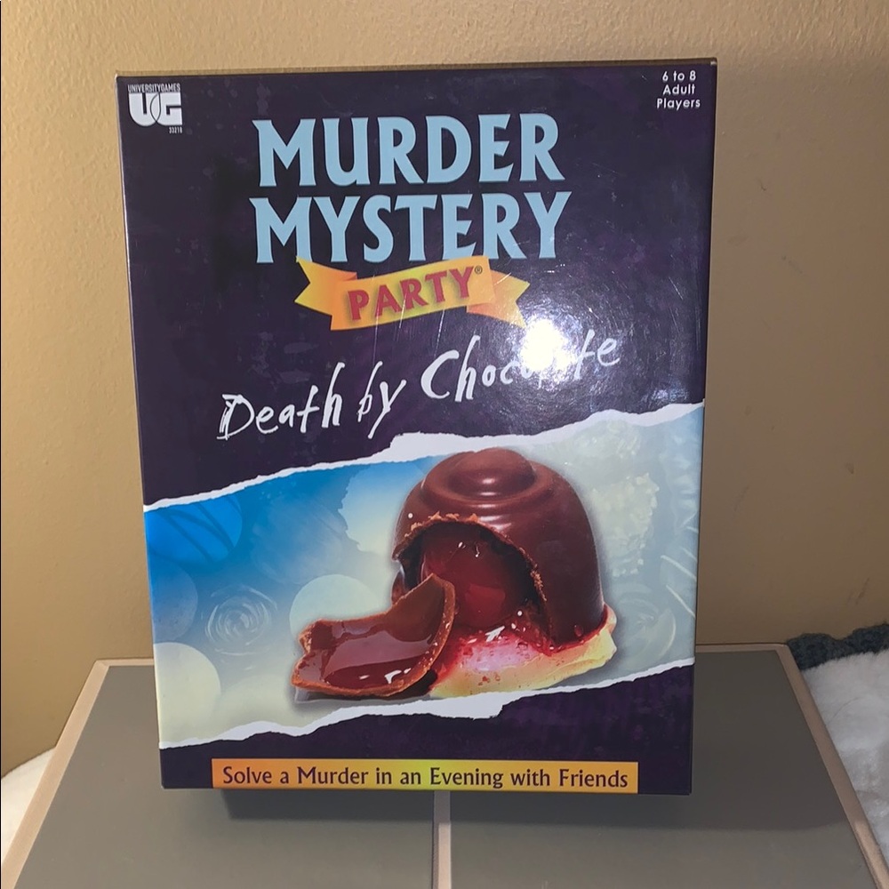 🌺 Murder Mystery Party - Death by Chocolate Game NIB